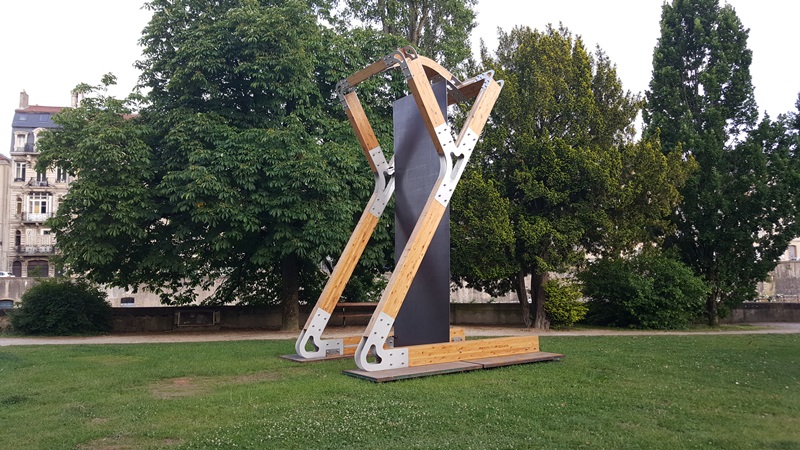 Le veme monumental créé par Arts et Métiers exposé tout l'été à Metz