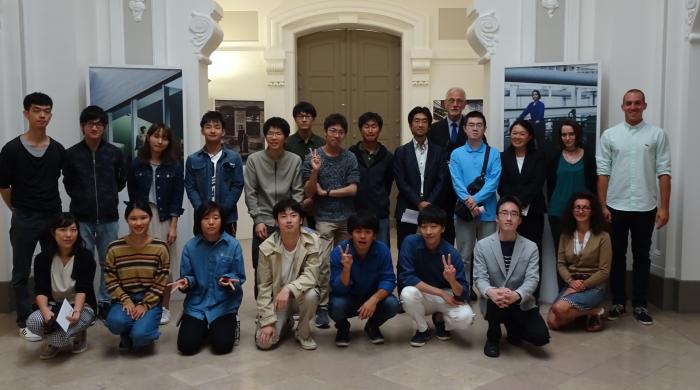 Visite de l'Institut de Technologie de Tokyo sur le campus Arts et Métiers de Paris